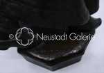 Albert SCHULTZ Ganseliesel Galvanoplastie, hauteur 45cm (signature). Charles Albert Schultz