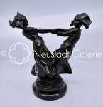 Albert SCHULTZ Les ailes du moulin Bronze, Hauteur 27cm. Charles Albert Schultz