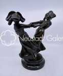 Albert SCHULTZ Les ailes du moulin Bronze, Hauteur 27cm. Charles Albert Schultz