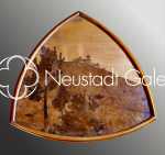 Charles SPINDLER Guéridon tripode château du Haut-Koenigsbourg - vers 1910 (plateau). Charles Spindler