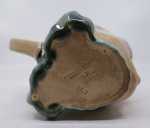 Faïencerie de Sarreguemines - Pichet anthropomorphe - Homme au chapeau (n°3300) - talon. Faïencerie de Sarreguemines