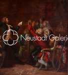 Isisdore PILS  Rouget de Lisle chantant La Marseillaise chez Dietrich, maire de Strasbourg Huile sur papier marouflée sur toile, 26x33,5cm - 1847 - (détail). Isidore Alexandre Auguste Pils