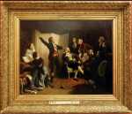 Isisdore PILS  Rouget de Lisle chantant La Marseillaise chez Dietrich, maire de Strasbourg - version finale conservée au Musée à Strasbourg. Isidore Alexandre Auguste Pils