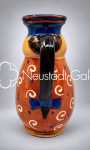 J. BURGARD - Soufflenheim Pichet-mandarin céramique, hauteur 28cm - vers 1922 et 1923. J. Burgard