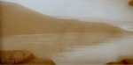 Jacques GRUBER Paysage verre multicouche, 8,5x18,5cm - vers 1900 (signature). Jacques Gruber