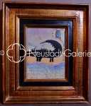 Raymond-Emile WAYDELICH My God technique mixte, 17x13cm (avec son cadre). Raymond-Emile Waydelich