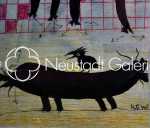 Raymond WAYDELICH Schmierwurscht technique mixte, 25x18cm (détail). Raymond-Emile Waydelich