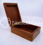 SPINDLER Boîte Potasse d Alsace Bois et marqueterie - vers 1930 (boîte ouverte).  Spindler