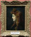 Variante de profil au Musée du Louvre. Jean-Jacques Henner