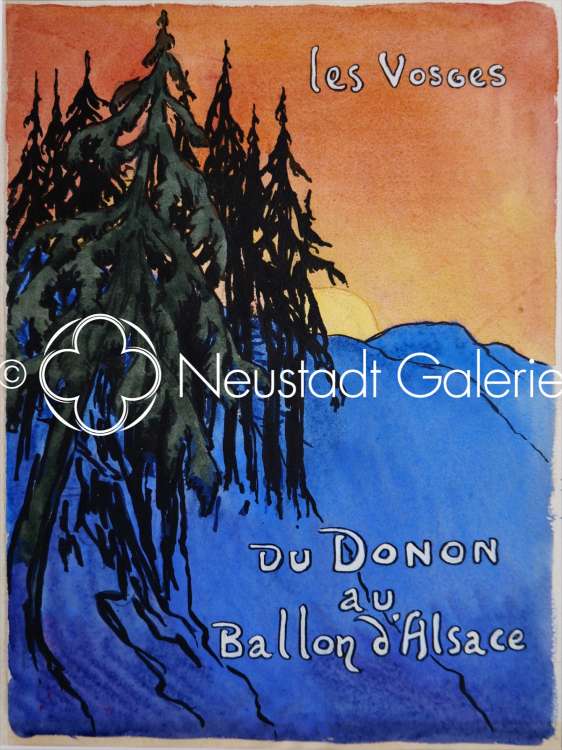 Théophile Alexandre Steinlen - Les Vosges - Du Donon au Ballon d Alsace